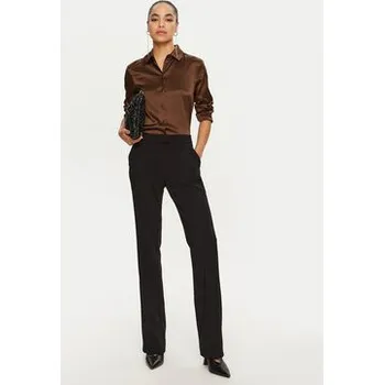 Dámské kalhoty Imperial Kalhoty z materiálu P5D7IKP Černá Slim Fit S