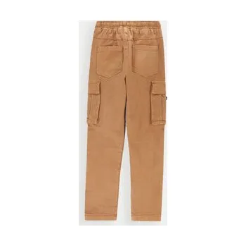 Coccodrillo Kalhoty z materiálu ZC4119101FBJ Hnědá Slim Fit 146