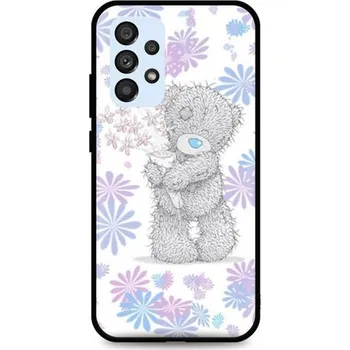 Pouzdro na mobilní telefon Kryt Samsung A53 5G silikon Floral Teddy (obal neboli pouzdro na Samsung A53 5G)