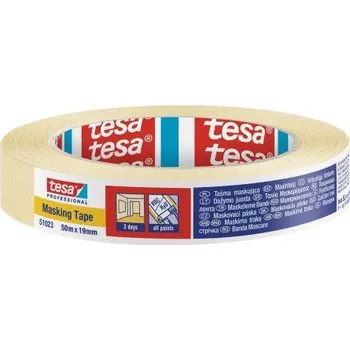 malířská páska tesa Professional maskovací krepová páska žlutá