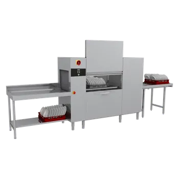 Myčka nádobí RMgastro RM - A 200 W ABT RX Myčka tunelová 200 košů za hodinu na studenou vodu, výstup vpravo + záruka 3 roky