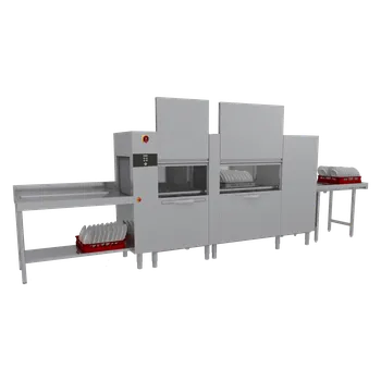 Myčka nádobí RMgastro RM - A 270 W ABT RX Myčka tunelová 270 košů za hodinu na studenou vodu, výstup vpravo + záruka 3 roky