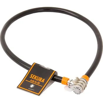 Zámek na kolo Zámek na kolo Sekura KB106 760/8 mm kódový