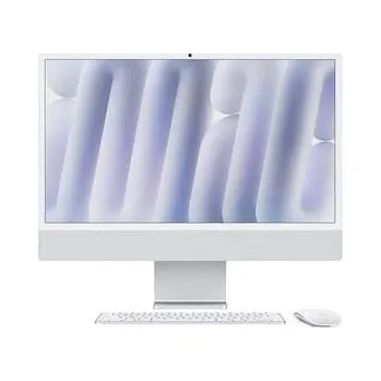 Stolní počítač Apple iMac 24" CTO M4 8× CPU 8× GPU, 24 GB, 256 GB - stříbrný CZ (APPI24CTO357)