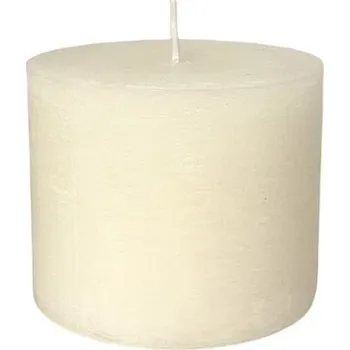 Svíčka Svíčka válec 9x7 bílá