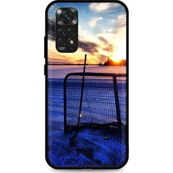 Pouzdro na mobilní telefon Kryt Xiaomi Redmi Note 11 silikon Hockey Sunset (obal neboli pouzdro na Xiaomi Redmi Note 11)