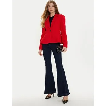 Dámské sako Vero Moda Sako Tahina 10318703 Červená Slim Fit 38