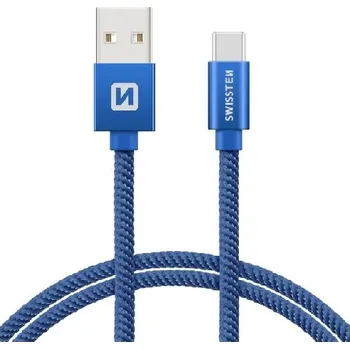Datový kabel USB-C (Type-C) 2m modrý