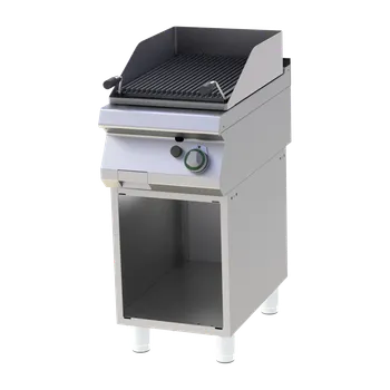 RMgastro RM - GL 740 G Lávový gril plynový s podestavbou + záruka 3 roky