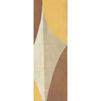 Tapeta Masureel Geometrická vliesová obrazová tapeta na zeď, hnědá, DGAMA3013-260, Amani, Masureel, velikost 1,06 x 2,6 m