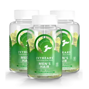 IvyBears Vlasové vitamíny pro muže na 3 měsíce