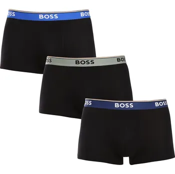 Boxerky 3PACK pánské boxerky BOSS černé (50517827 969) L Možnost vrácení zboží ZDARMA do 120 dnů!