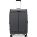 Velký cestovní kufr na kolečkách polypropylen 100l Worldline 292 šedá