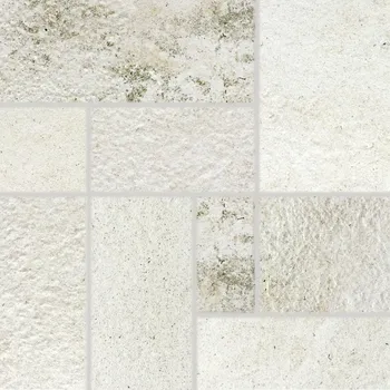 Obklad Rako Como dekor bílá 30x30 (DDP34692)