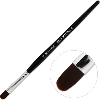 ENII NAILS Štětec na gel - soft oval 8