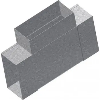 kanalizace UNITRADE HK T-kus 90°/50x200 horizontální