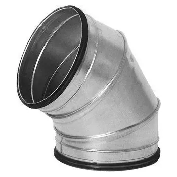 Vzduchotechnické potrubí UNITRADE HK OK - Oblouk segmentový 60° - Průměr: 315