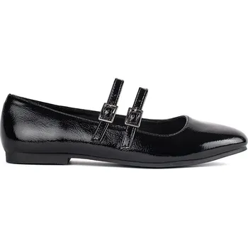 Dámské baleríny Pohodlné baleríny černé dámské bez podpatku 37