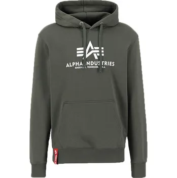 Pánská mikina Alpha Industries GmbH & Co. KG Alpha Industries Basic Hoody (dark olive) XXL
