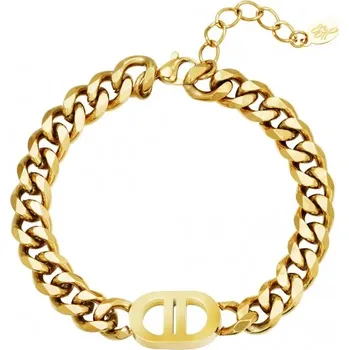 Náramek ORNAMENTI Pozlacený náramek Good Life gold