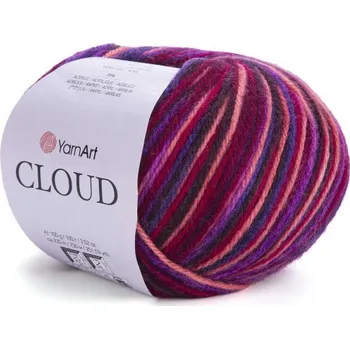 Galanterie YarnArt Příze Cloud 5305 vínová