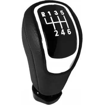 Autodíl PROTEC Hlavice řadící páky Škoda Superb II [3T] 2008-2015 6st syntetická kůže