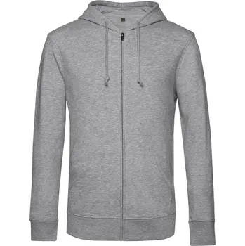 Pánská mikina Pánská mikina s kapucí Inspire Zipped Hood_° heather grey M