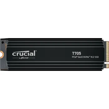 SSD disk Crucial T705/1TB/SSD/M.2 NVMe/Černá/Heatsink/5R CT1000T705SSD5