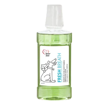 Péče o psí chrup OVER ZOO FRESH BREATH - granátové jablko 250ml