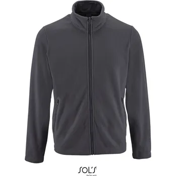 Pánská mikina Pánská fleecová bunda Norman Men charcoal grey XXL