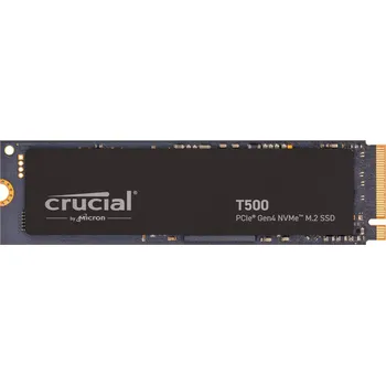 SSD disk Crucial T500/4TB/SSD/M.2 NVMe/Černá/5R CT4000T500SSD3