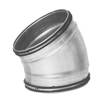 Vzduchotechnické potrubí UNITRADE HK OK-Oblouk lisovaný 30° - Průměr: 140