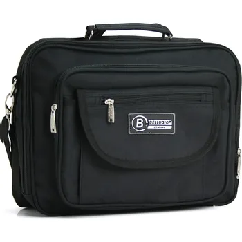 Kabelka Pánská textilní taška Bellugio Kenny, černá