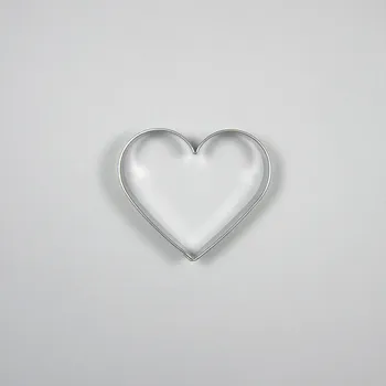 Forma na pečení Nerezové vykrajovátko - srdíčko 6,5cm