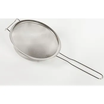 Cedník a síto cedník d28x11cm, hustý, NR, rukojeť 26cm