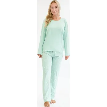 Dámské pyžamo Dámské pyžamo Gina zelené (19161-LYMMxB) M 19161-LYMMxB Možnost vrácení zboží ZDARMA do 120 dnů!