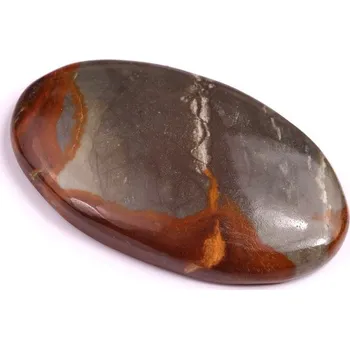 Korálek Kabošon Mountain Jasper č.2650 (42x24x6mm)