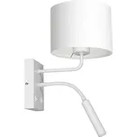 Nástěnná lampa ARDEN 1xE27/60W+1xG9/8W/230V bílá