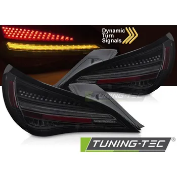 Zadní světlomet TUNING-TEC Zadní světla Mercedes CLA C117 13-19 černé/kouřové SEQ OE LED