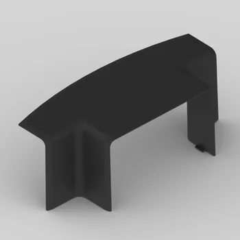 Elektroinstalační materiál KOPOS KOLÍN KOPOS Kryt 8404_FB PK 90x55 D odbočný černá 8404_FB