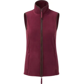 Dámská vesta Dámská fleecová vesta "Artisan" PR 804 burgundy-brown S