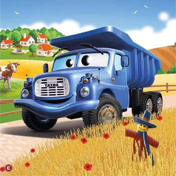 Hračka DINO Puzzle Tatra Auta: Tatra 148 modrá 60 dílků