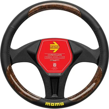 Držák do auta Potah na volant Momo MOMLSWC0BRBKW (Ø 38-39 cm)