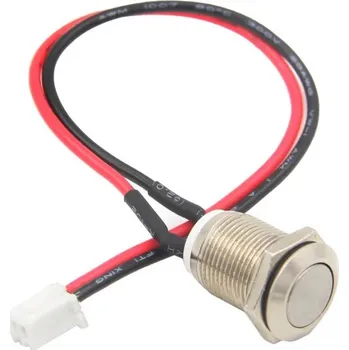 vypínač Kovový tlačítkový spínač (12 mm)