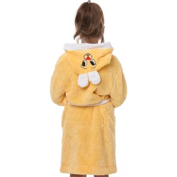 Dívčí župan Dětský župan ITZD014 žlutá 98-104-3-4-let