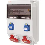 Famatel v310 Zás.skříň IP54 jištěná chránič 40/4/003 2x230V 1x16/5 1x32/5