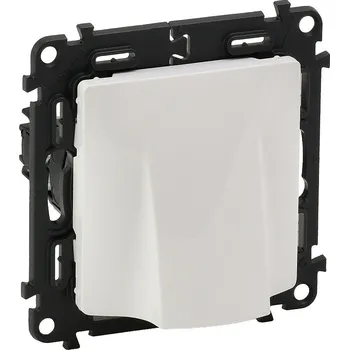 spínač Legrand 753133 VALL BÍLÁ KAB.VÝVOD SE SVORK.