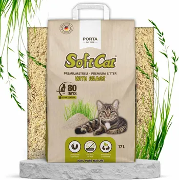 Podestýlka pro kočku Soft Cat kočkolit 2x17l