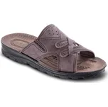 Pánské domácí pantofle ENRIQUE hnědé vel. 44