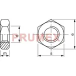 Matice DIN 934 M30 |08| pozink